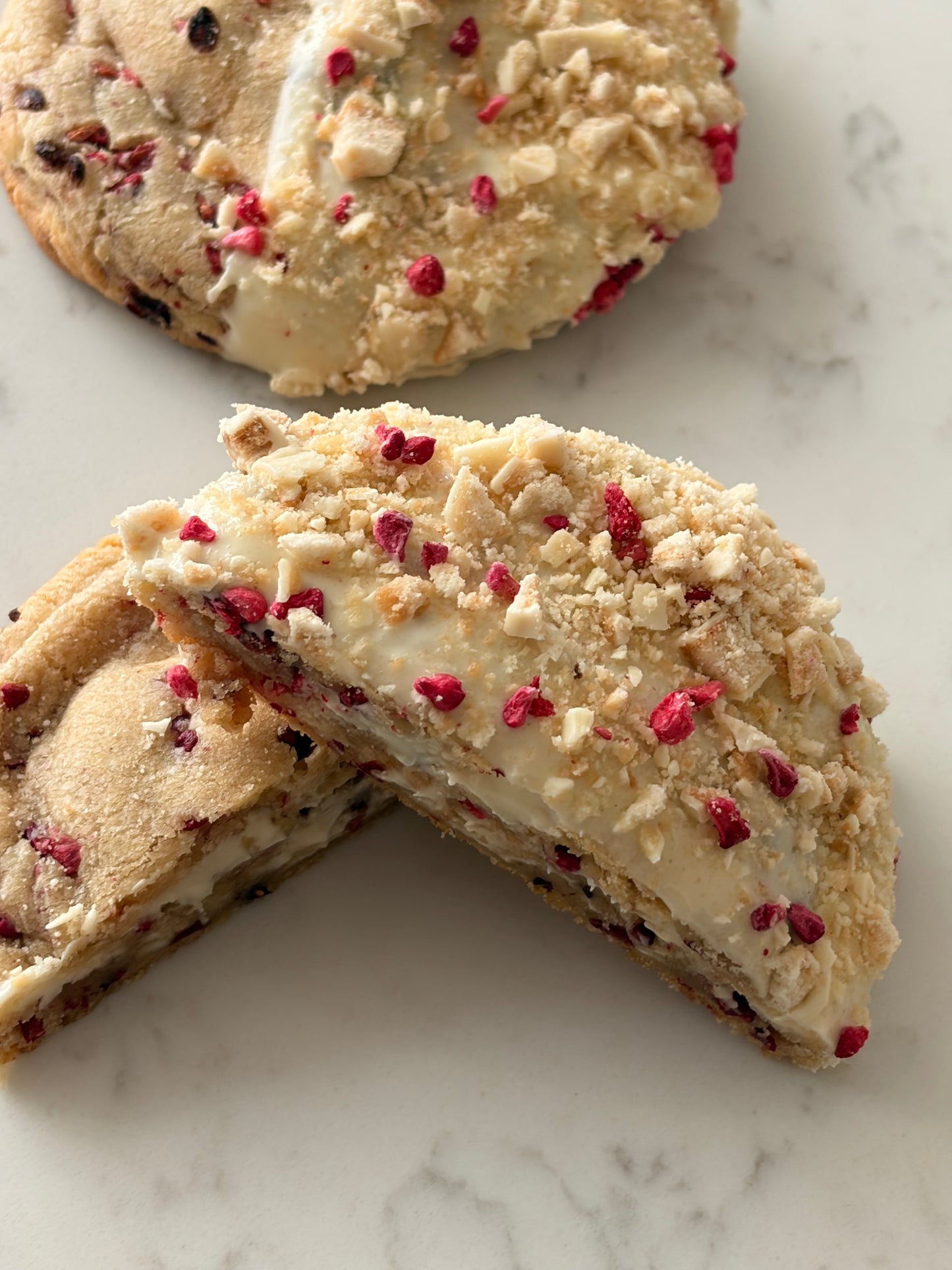 Raspberry & White Chocolate Box Of 3