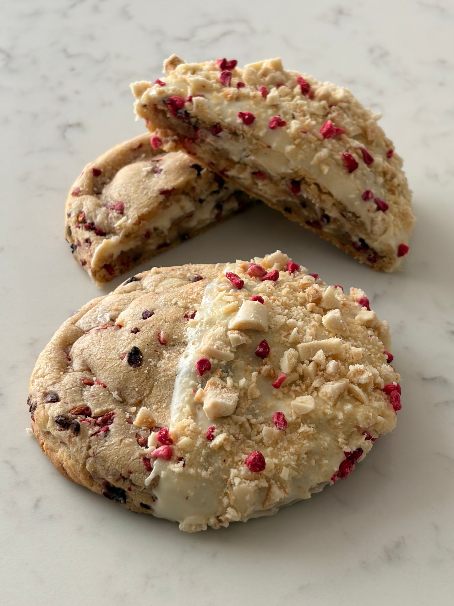 Raspberry & White Chocolate Box Of 3