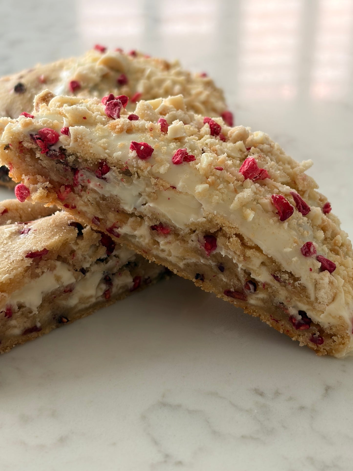Raspberry & White Chocolate Box Of 3