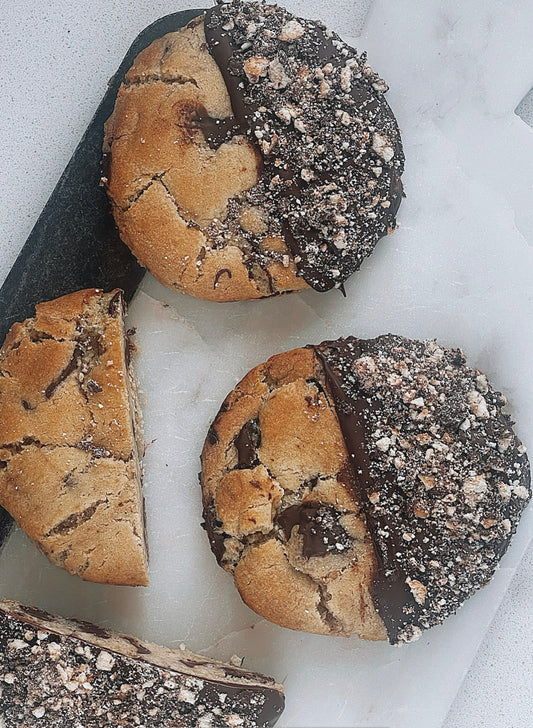 Dark Chocolate Cookie Box of 8